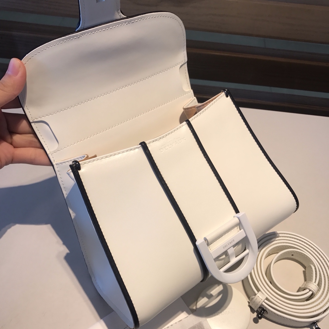 델보 브리앙 복스 토트백 미니